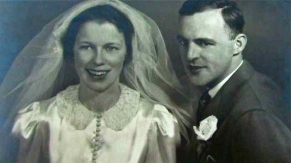 photo from the wedding of edith and richard lobb