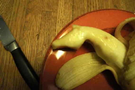 banana sculpture
