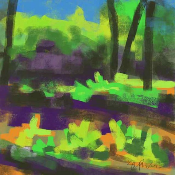 garden -painting-slporter